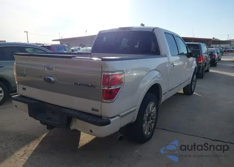 2010 Ford F-150 Platinum z USA, uszkodzony, nr VIN 1FTFW1CV9AFA48343